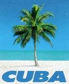 Cuba Ad Palm on Beach